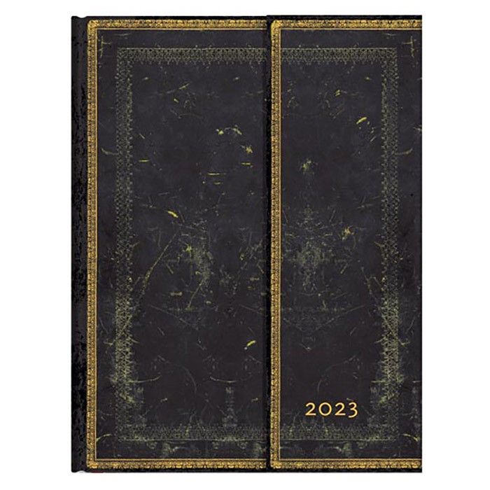 sessie lexicon Toerist Paperblanks Agenda 2023 Turquoise Arabica Ultra - Week [HOR] | 24Papershop