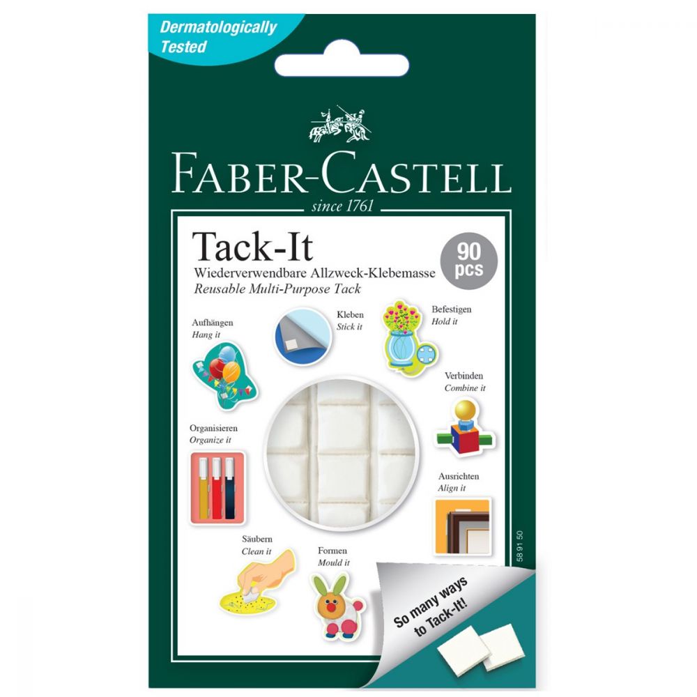 Faber-Castell Tack-it Kleefpads - 90 stuks