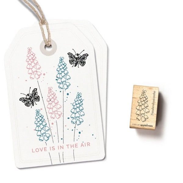 Cats on Appletrees Stamp Blossom 30 - Grape Hyacinth 1