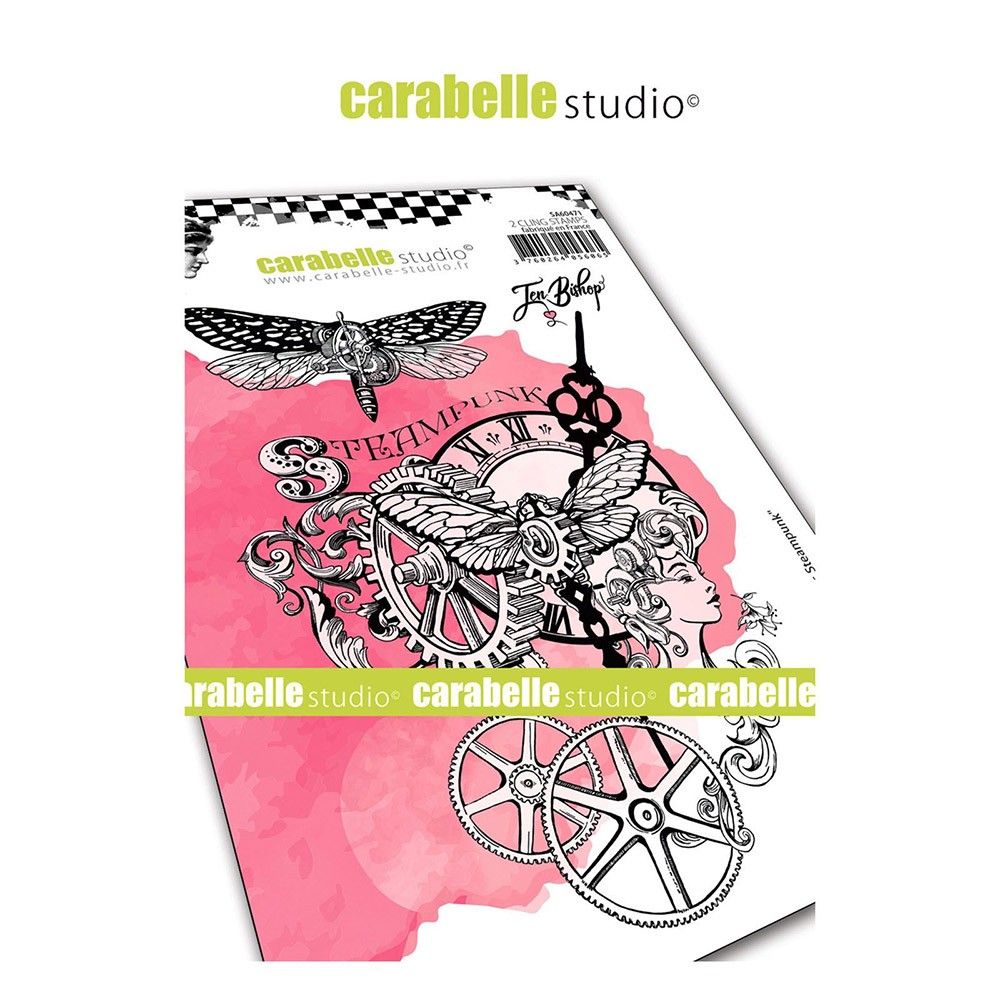 Carabelle Studio Cling Stamp A5 Chroniques  Steampunk