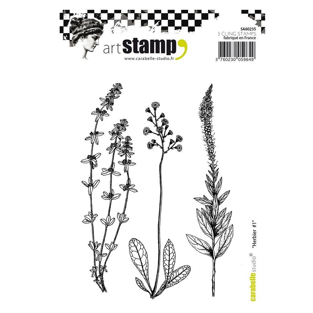 Carabelle Studio Cling Stamp A6 Herbal