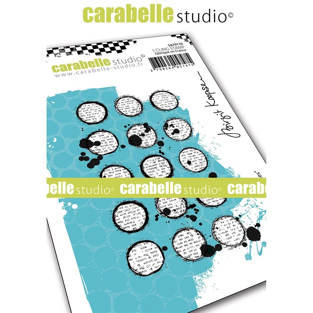 Carabelle Studio Cling Stamp Inky Circles