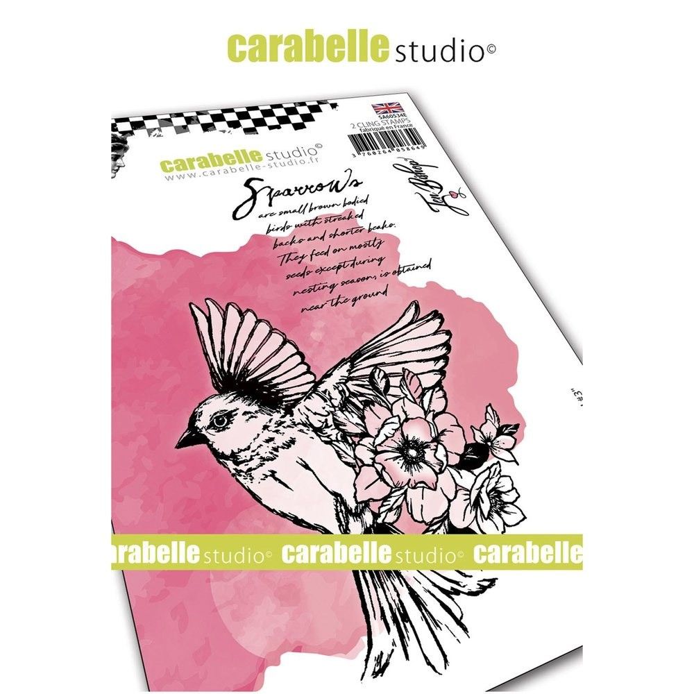Carabelle Studio Cling Stamp Field Bird #3