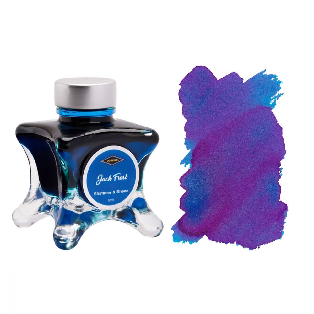 Diamine Inkverder-Ink Shimmering & Sheen Jack Frost Inktpot 50ml