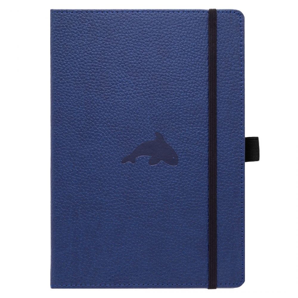 Dingbats* Notitieboek A5+ Wildlife Blue Whale - Dotted