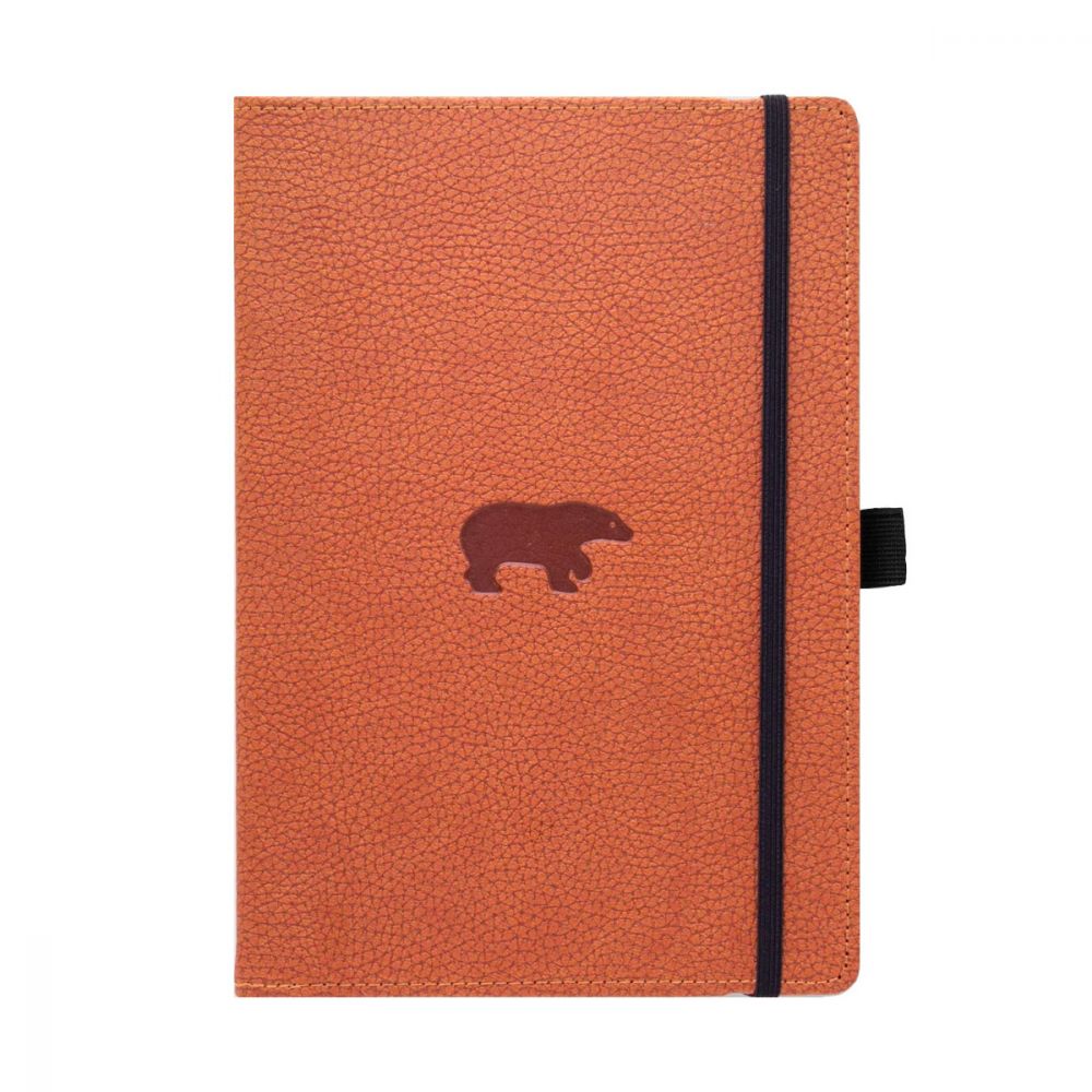 Dingbats* Notitieboek A6 Wildlife Brown Bear - Dotted