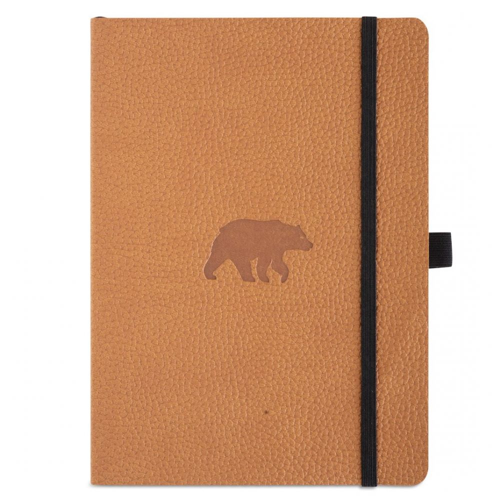 Dingbats* Notitieboek A5+ Soft Cover Brown Bear - Gelinieerd