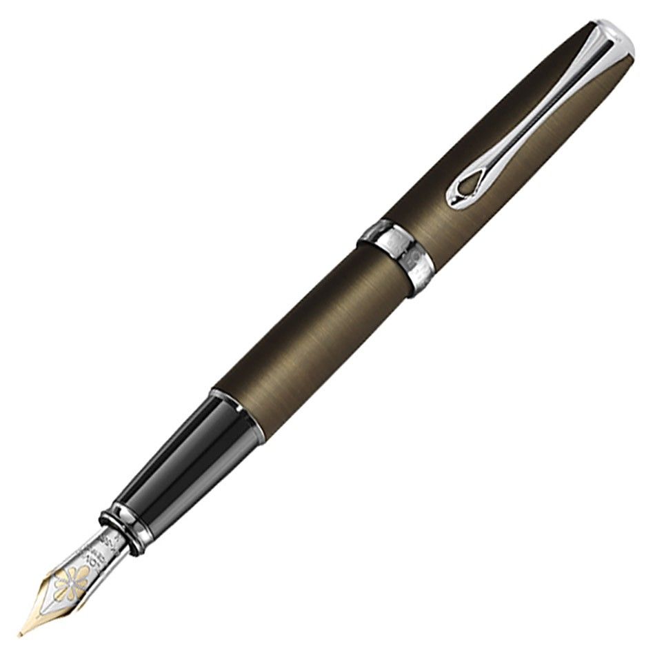 Diplomat Fountain Pen Excellence A2 CT - Oxyd Brass