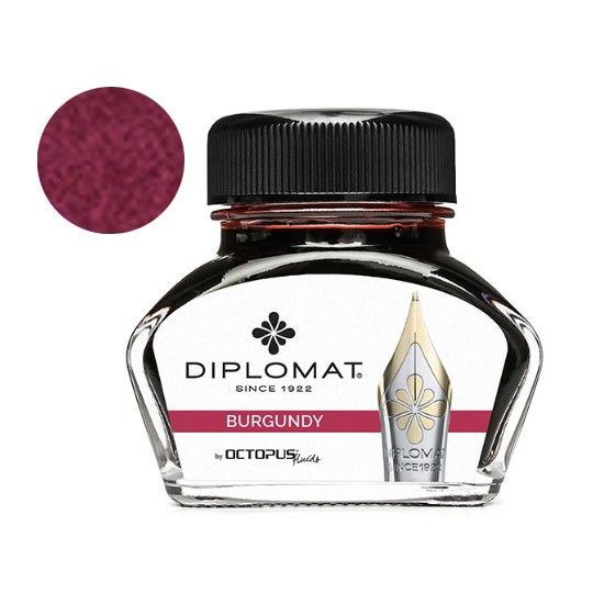 Diplomat Burgundy Inkt - 30ml