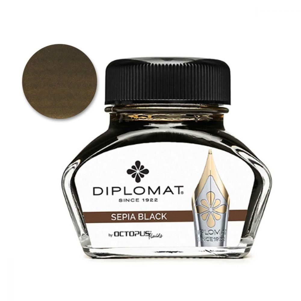 Diplomat Sepia Black Inkt - 30ml