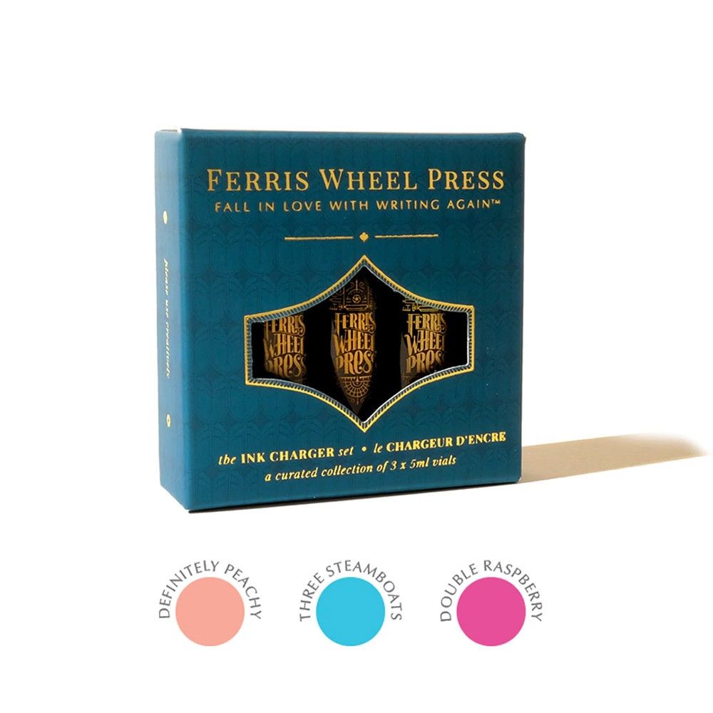 Ferris Wheel Press Ink Set van 3 - The Life is Peachy Collection