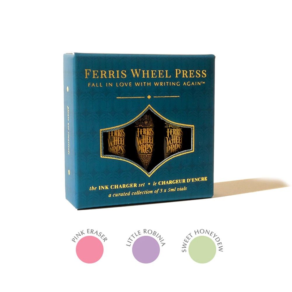 Ferris Wheel Press Ink Set van 3 - The Spring Robinia Collection