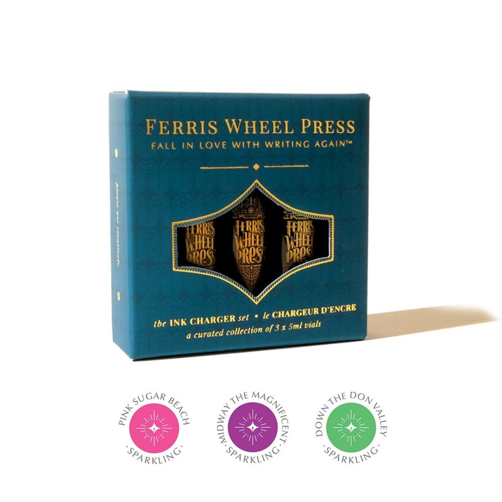 Ferris Wheel Press Ink Set van 3 - The Sugar Beach Collection