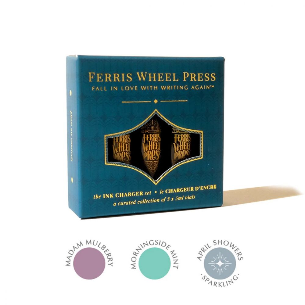 Ferris Wheel Press Ink Set van 3 - The Morningside Collection