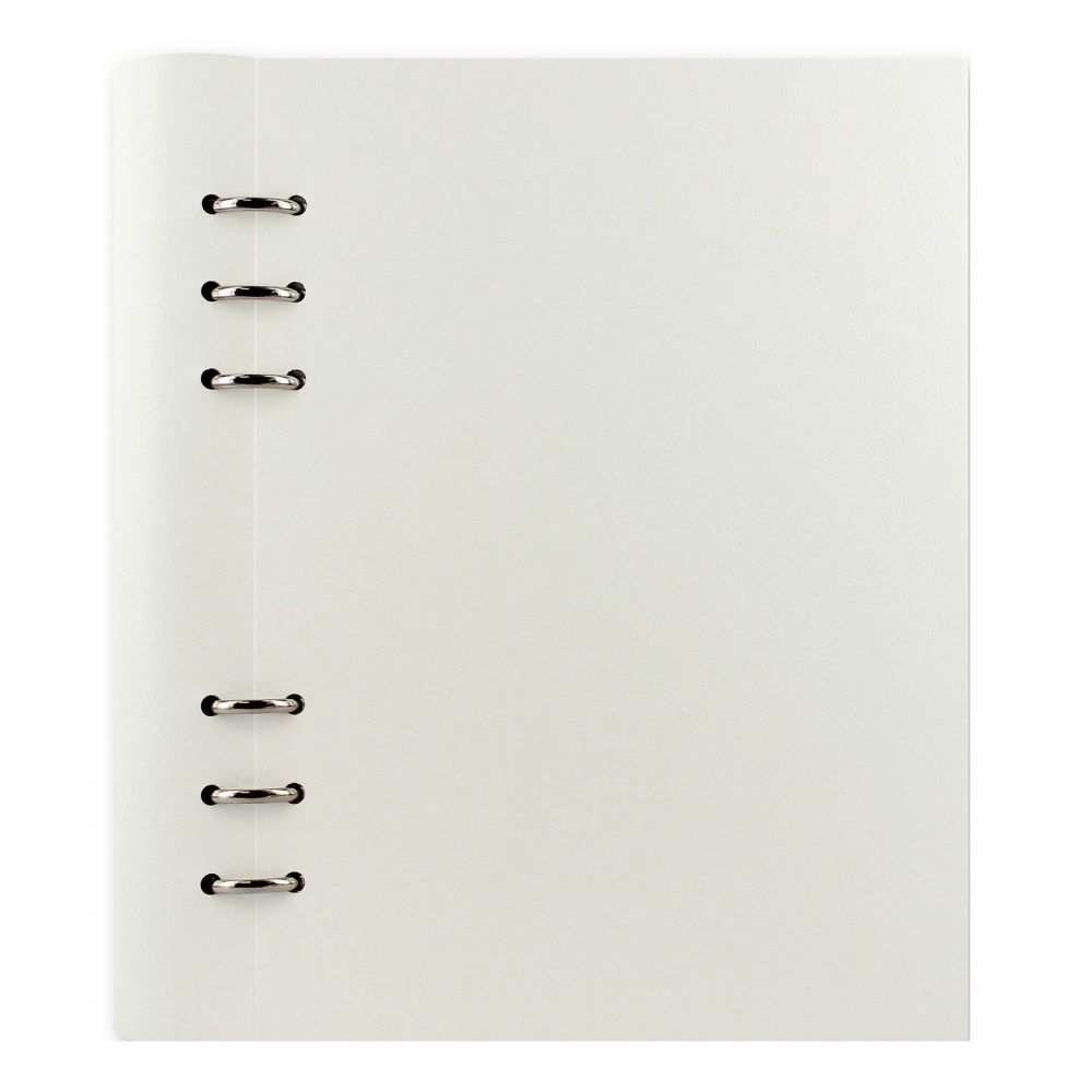Filofax Clipbook Monochrome A5 - White