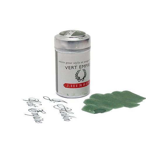 J. Herbin inktpatronen (6 stuks) | Vert Empire