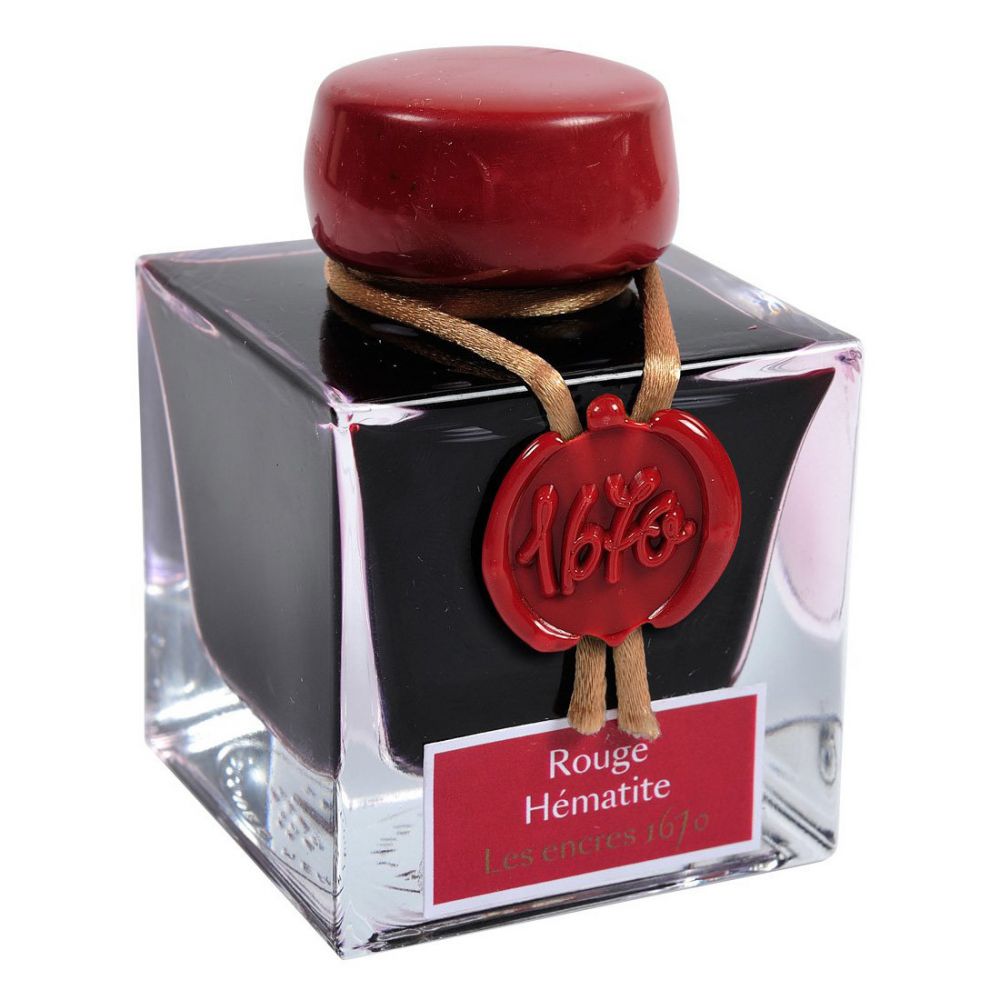 J. Herbin 1670 inktpot - Rouge Hematite