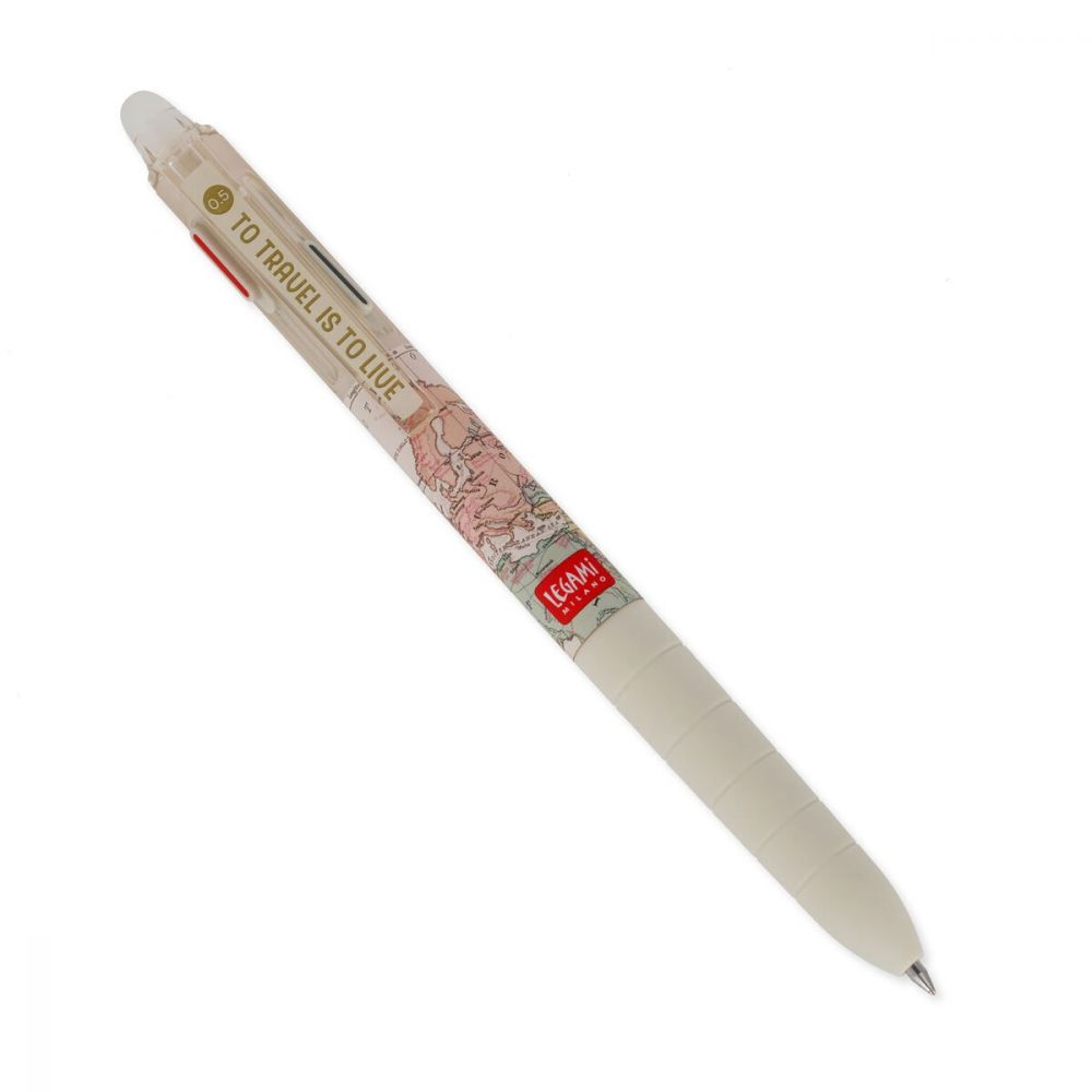 Legami 3-colour Erasable Pen - Travel