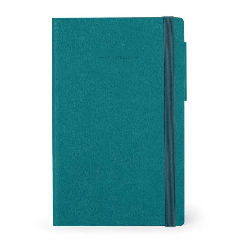 Legami My Notebook Medium Malachite Green - Gelinieerd