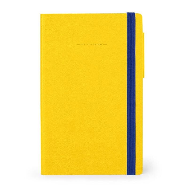 Legami My Notebook Large Yellow Freesia - Blanco
