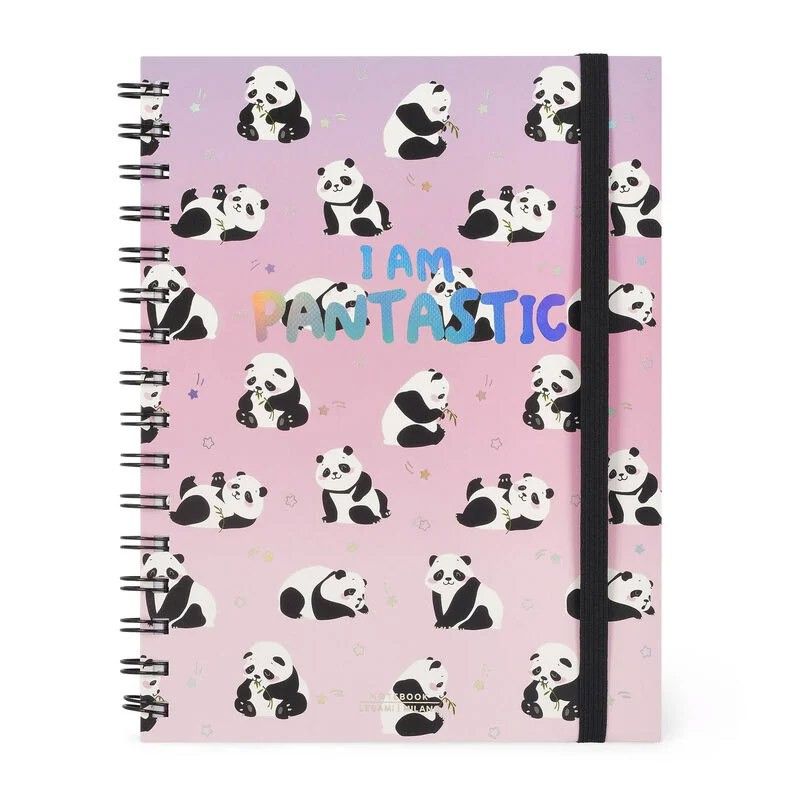 Legami Notitieboek A5 Spiraal - Panda