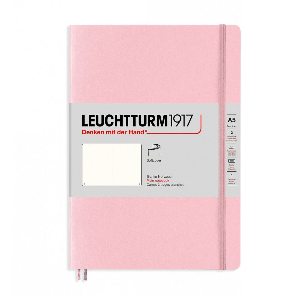 maagpijn natuurkundige Ondergeschikt Leuchtturm1917 Medium A5 Notitieboek Soft Cover Muted Colours Powder -  Ongelinieerd | 24Papershop