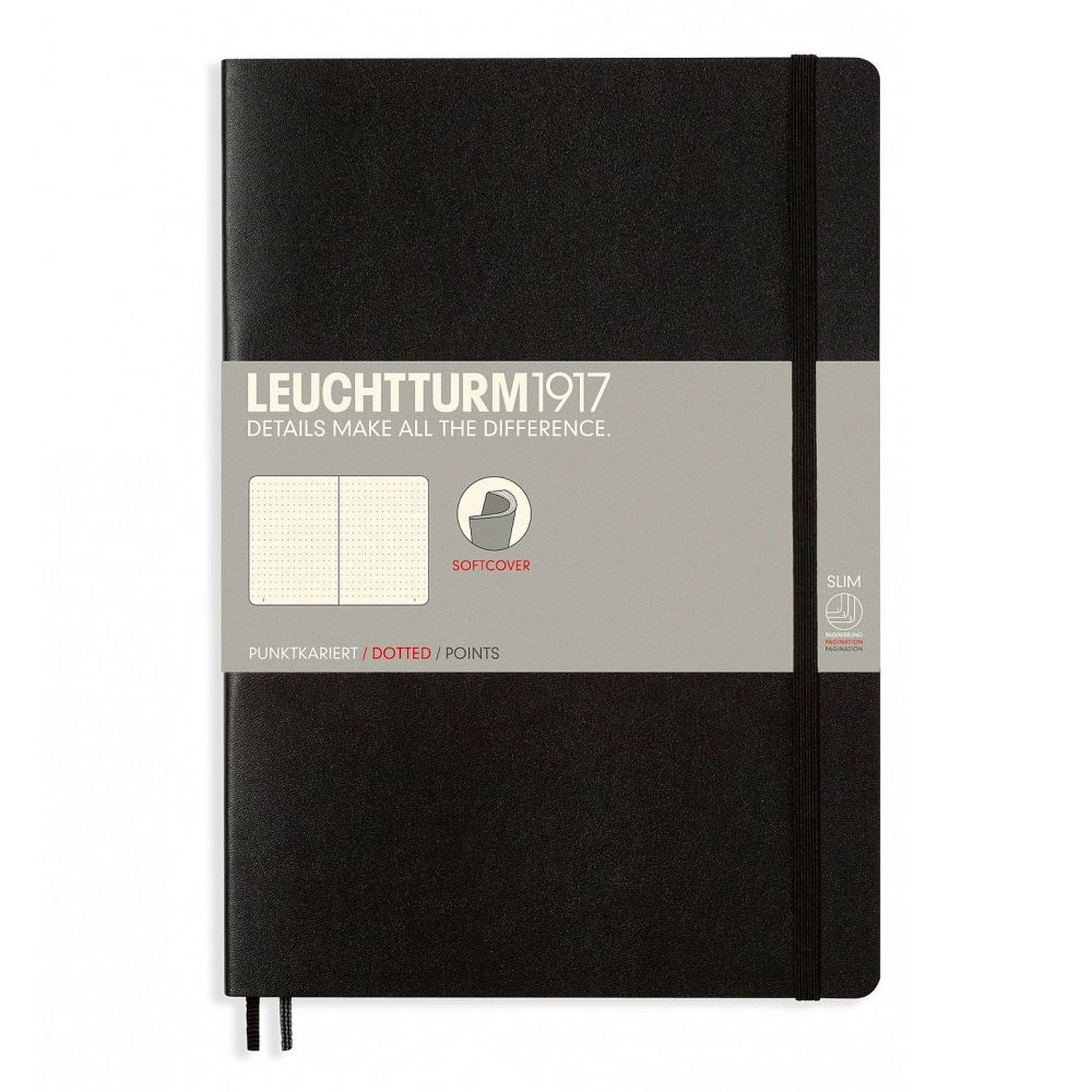 Leuchtturm1917 Composition B5 Notitieboek Black