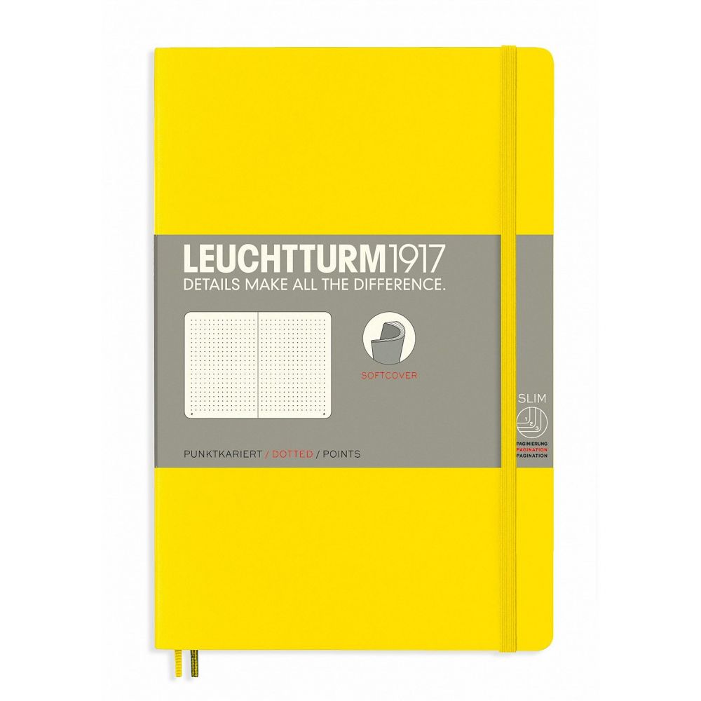 Leuchtturm1917 Slim B6+ Notitieboek Lemon