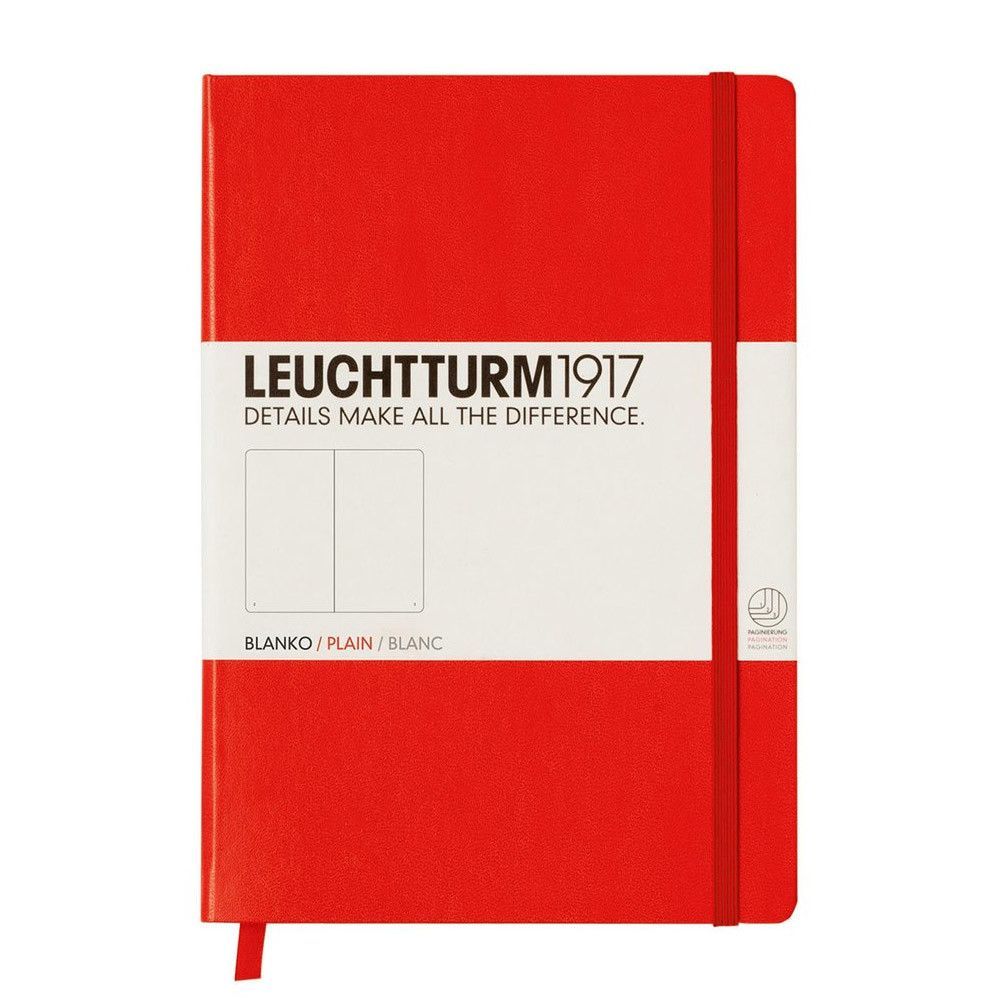 Leuchtturm1917 Medium A5 Notitieboek Red