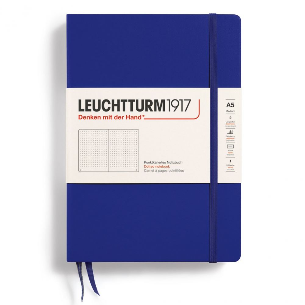Leuchtturm1917 Medium A5 Notitieboek Ink - Dotted