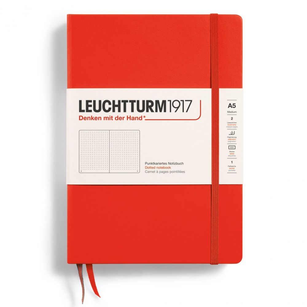 Leuchtturm1917 Medium A5 Notitieboek Lobster - Dotted