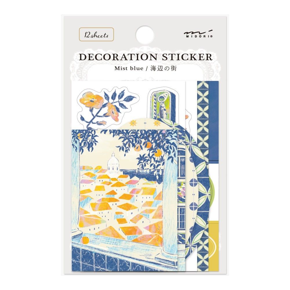 Midori Decoratie Stickers - Mist Blue