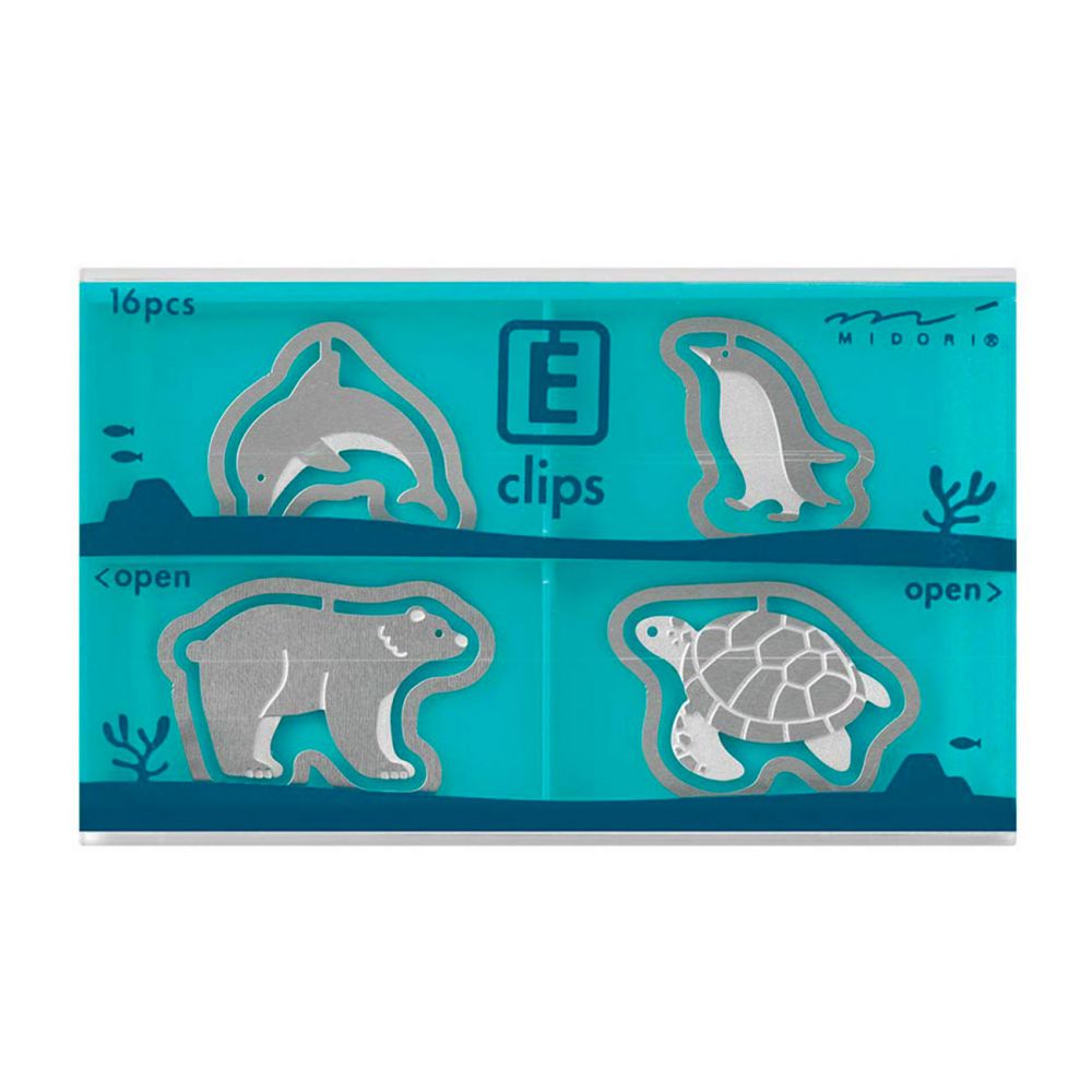 Midori E-Clips Aquarium (16 stuks)