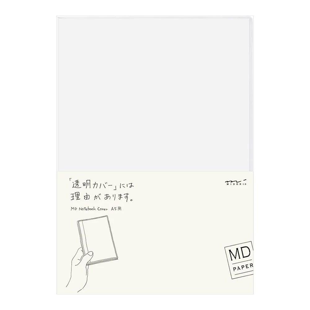 Midori Clear Cover Notebook - A5