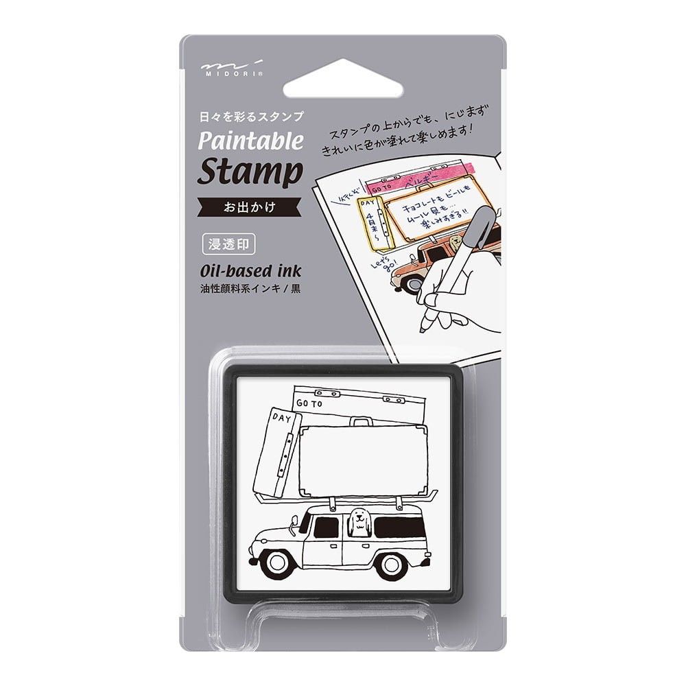 Midori Paintable Stamp - Go Today
