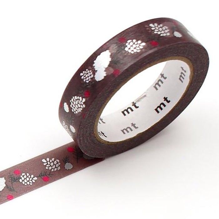 MT Masking Tape - Christmas Pinecone 10mm x 7m