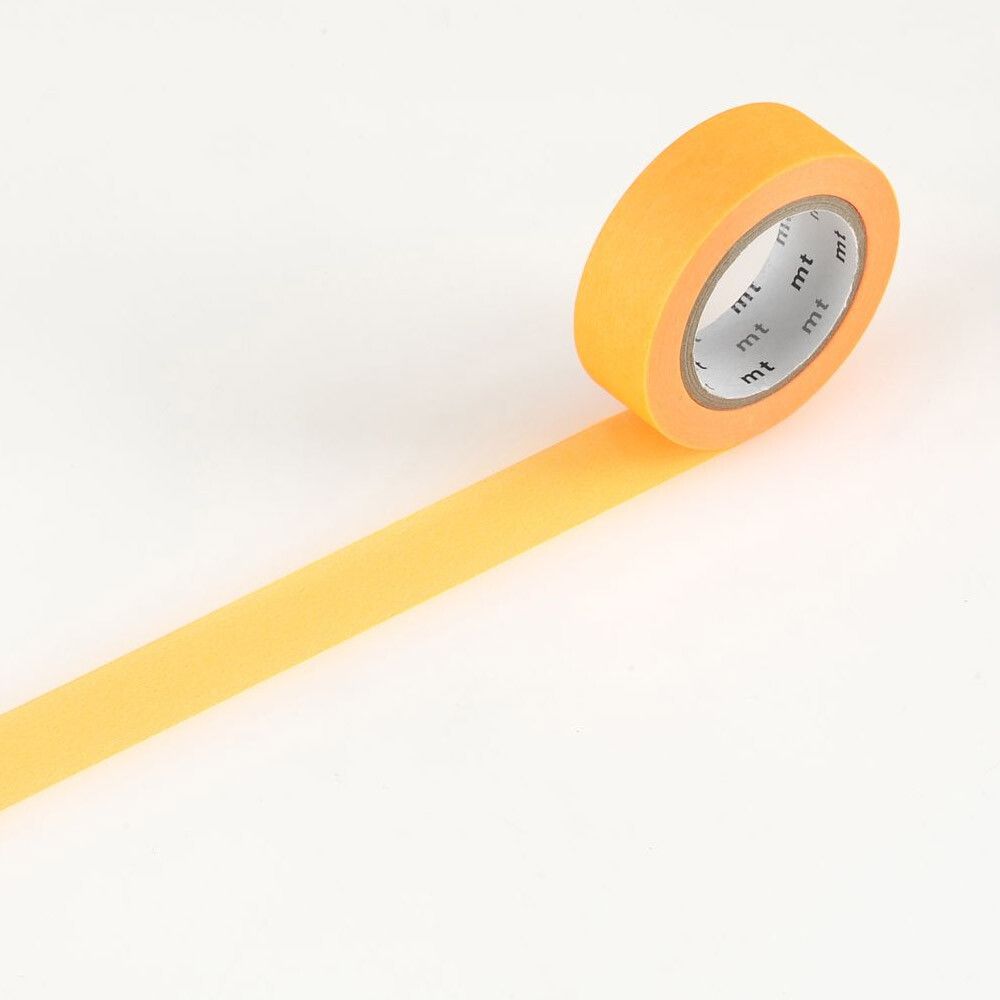 MT Masking Tape - Shocking Orange - 15mm -10m