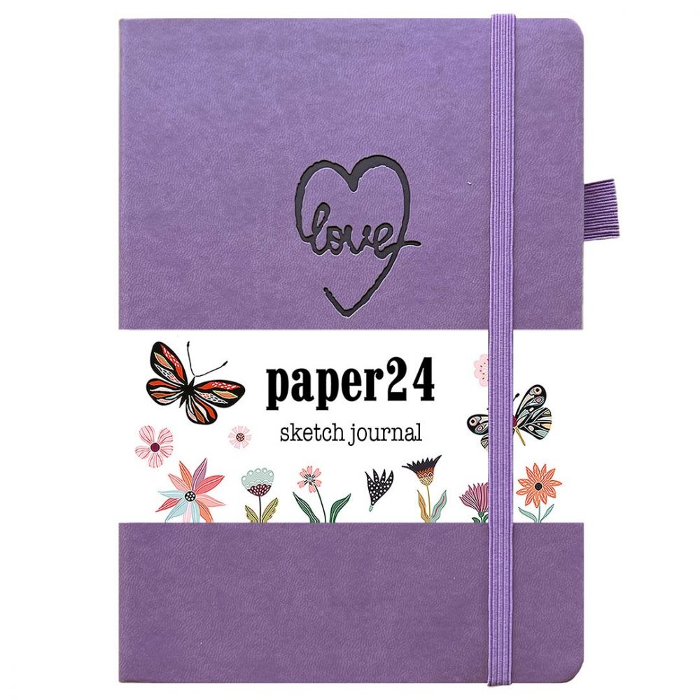 Paper24 Sketch Journal Love B5 Blank
