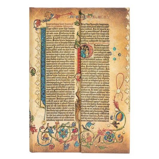 Paperblanks Gutenberg Bible Parabole Mini - Gelinieerd