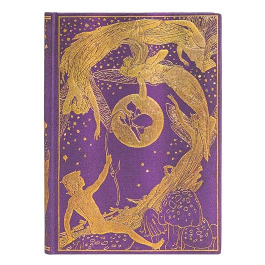 Paperblanks Lang’s Fairy Books Violet Fairy Midi - Gelinieerd