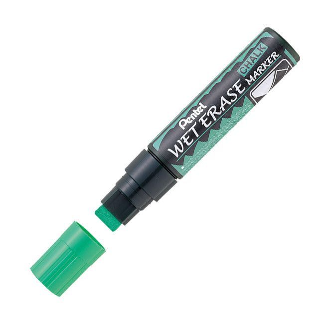 Pentel Wet Eraser Krijtstift Jumbo | Groen
