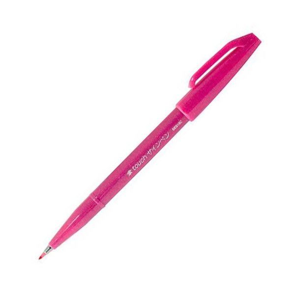 Pentel Brush Sign Pen | Roze