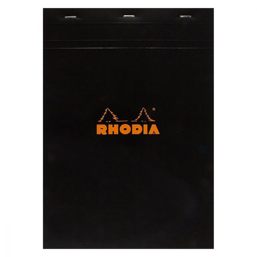 Rhodia Notitieblok A4 (no18) Zwart - Blanco