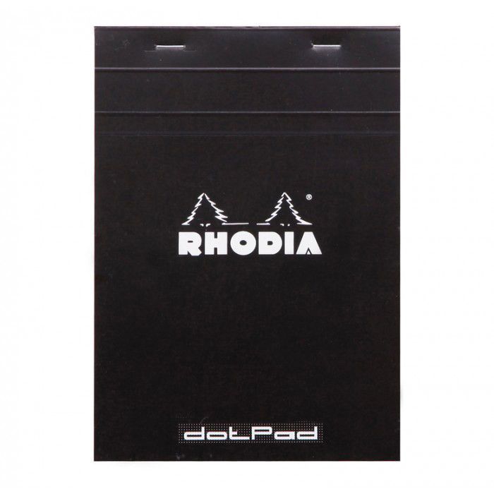 Rhodia Notitieblok A5 (no16) Zwart - Dotted