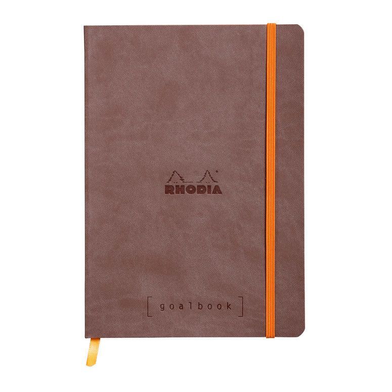 Rhodia Rhodiarama Goalbook Dotted Bullet Journal A5 Chocolade