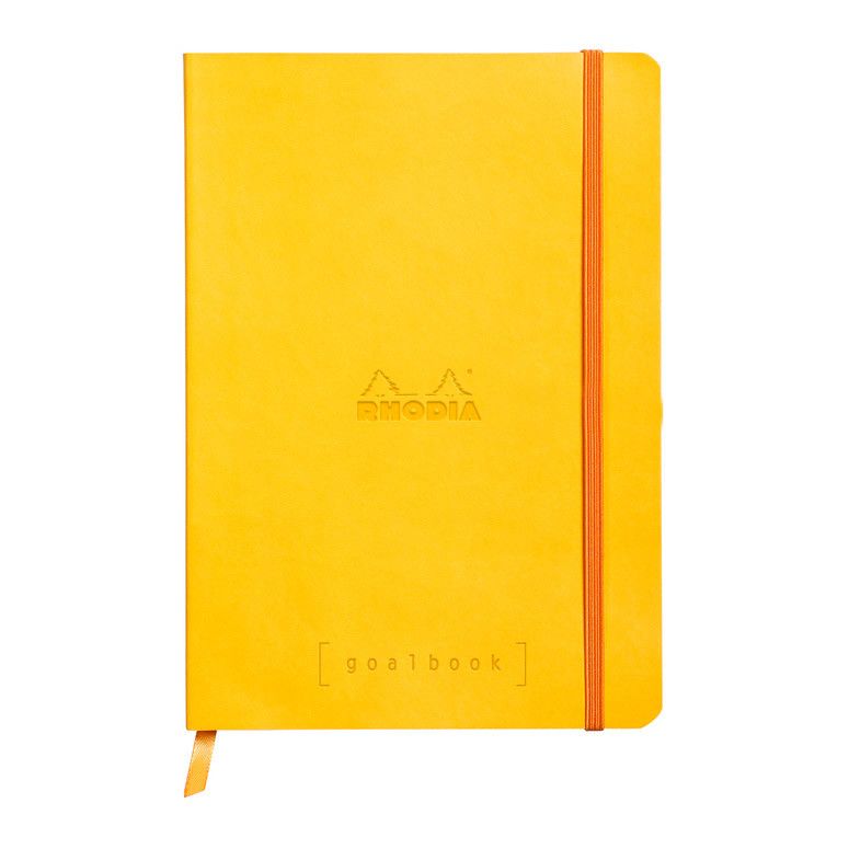 Rhodia Rhodiarama Goalbook Dotted Bullet Journal A5 Daffodil - Hardcover