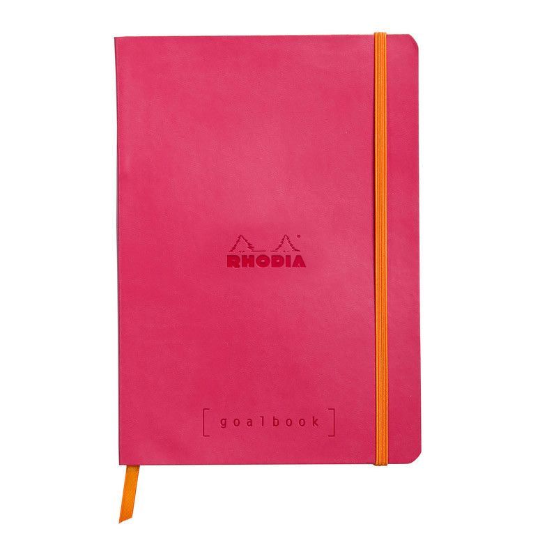 Rhodia Rhodiarama Goalbook Dotted Bullet Journal A5 Framboos - Softcover
