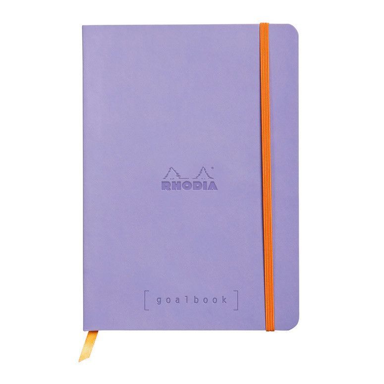 Rhodia Rhodiarama Goalbook Dotted Bullet Journal A5 Paars - Softcover