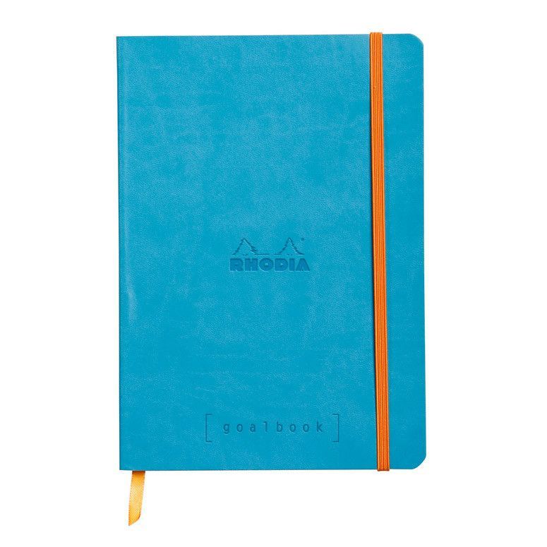 Rhodia Rhodiarama Goalbook Dotted Bullet Journal A5 Turquoise - Softcover