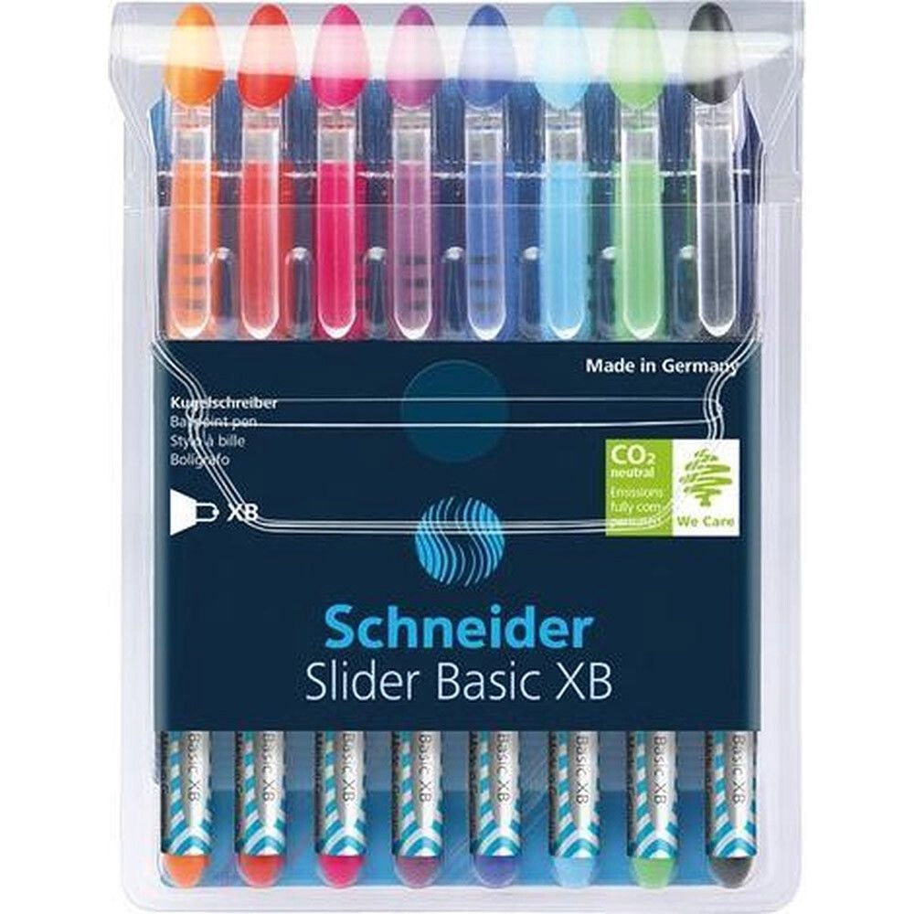Pickering rol seinpaal Schneider Slider Basic XB Etui - 8 kleuren | 24Papershop